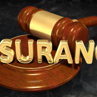 insurance text with gavel insurance text with gavel