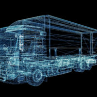 Digital Truck rendering for tech development Digital Truck rendering for tech development