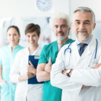 Doctors practice medical procedures Doctors practice medical procedures