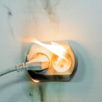 Electrical short circuit An electrical fault leading to the electrical wire. ignition of the outlet. faulty switch. a dangerous thing. Electrical short circuit An electrical fault leading to the electrical wire. ignition of the outlet. faulty switch. a dangerous thing.