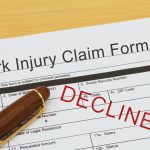 Declined Workers' Compensation application. Declined Workers' Compensation application.