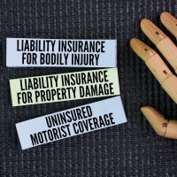What are the three parts of insurance?Your policy must contain three major parts: liability insurance for bodily injury, liability insurance for property damage, and uninsured motorist coverage
