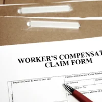 closeup-of-a-workers-compensation-claim-form-atop-brown-file-folders closeup-of-a-workers-compensation-claim-form-atop-brown-file-folders